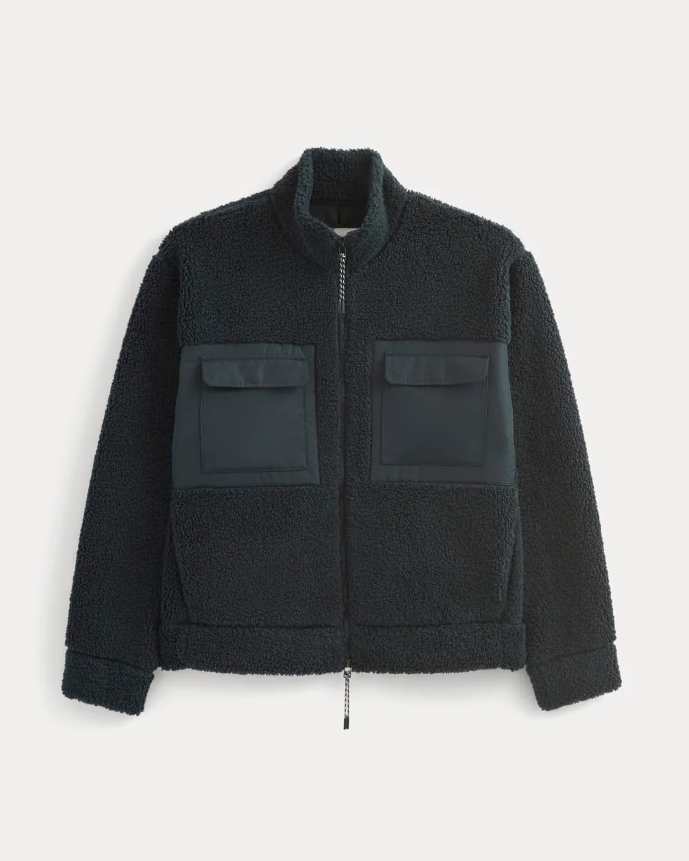 ReTrack Fleece Zip-Up | Deep Navy