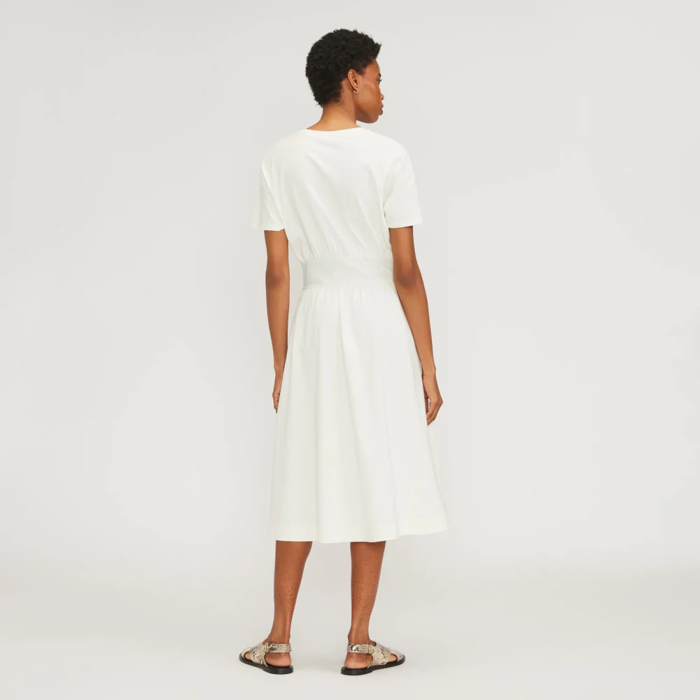 The Organic Cotton Waisted Dress | Canvas