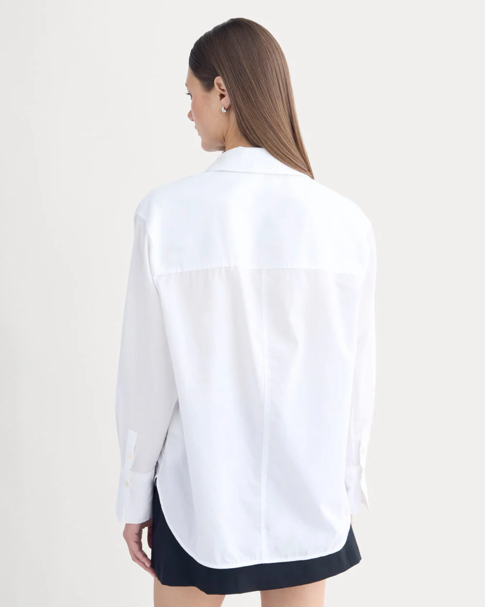 Everyday Shirt in Silky Cotton | White