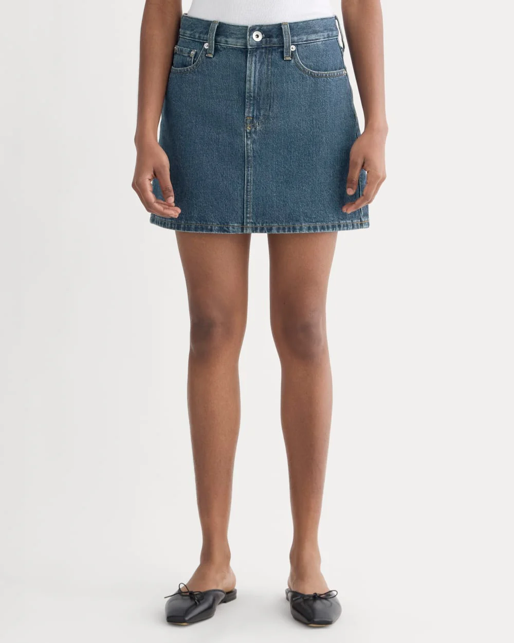 The Denim Mini Skirt | Deep Atlantic