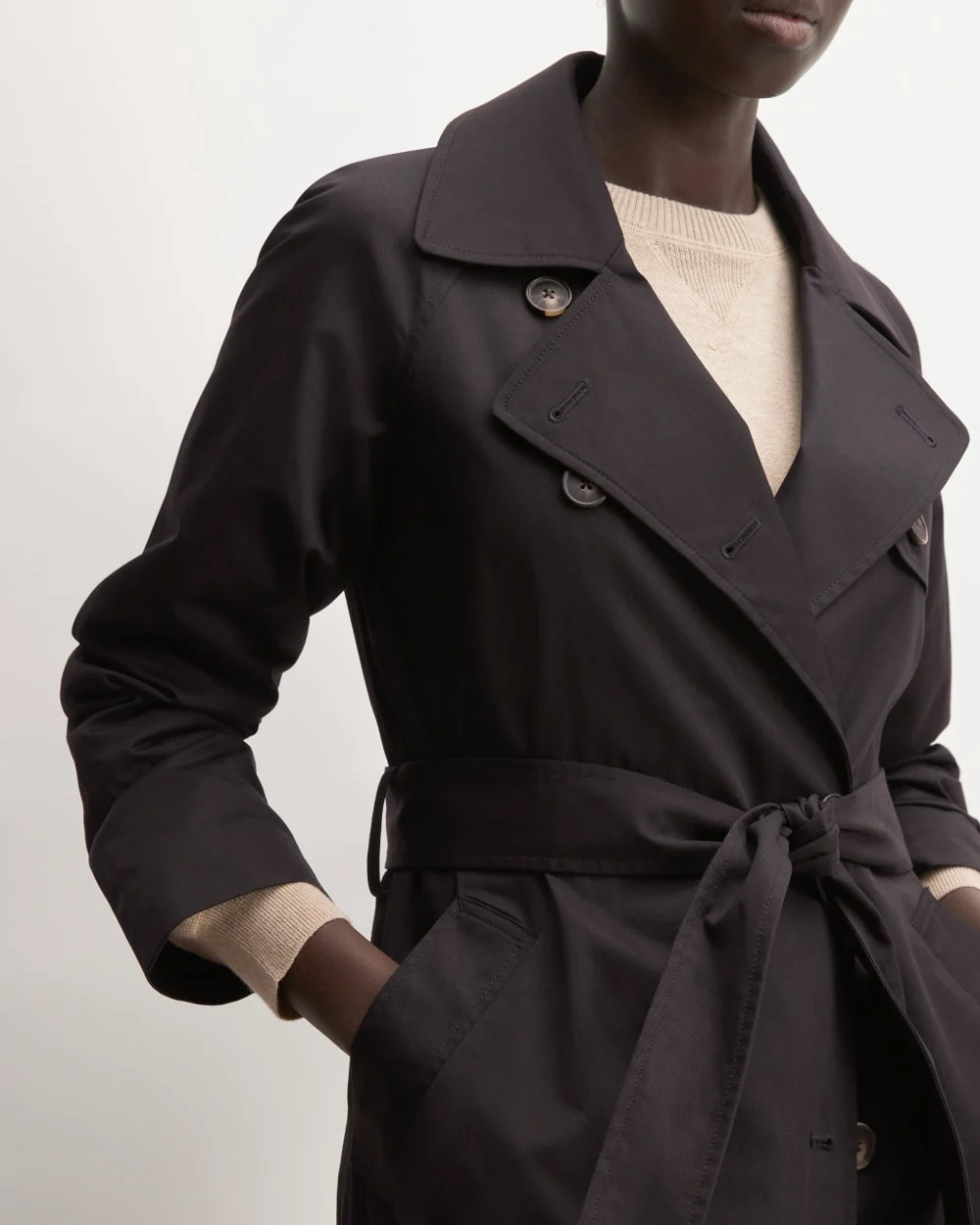 The Trench Coat | Black