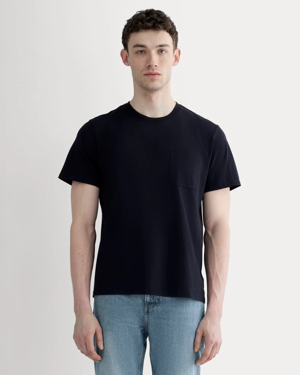 The Premium-Weight Pocket Tee | Uniform | Black