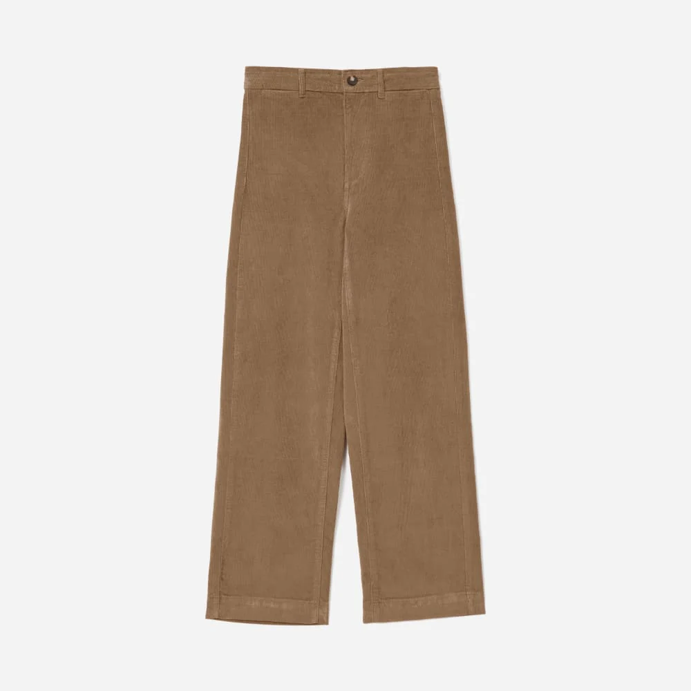 The Corduroy Wide-Leg Pant | Toasted Coconut