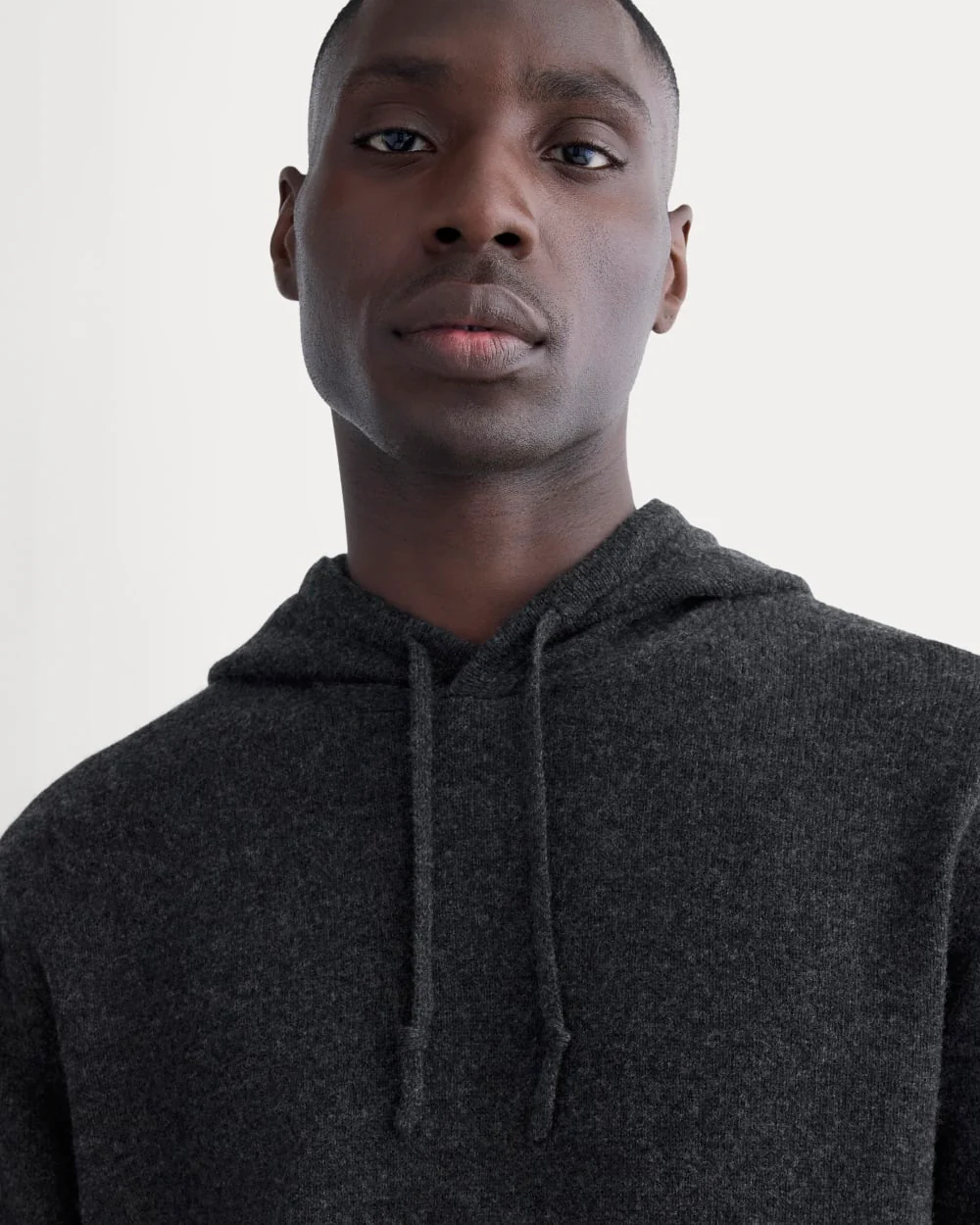 The Felted Merino Hoodie | Charcoal