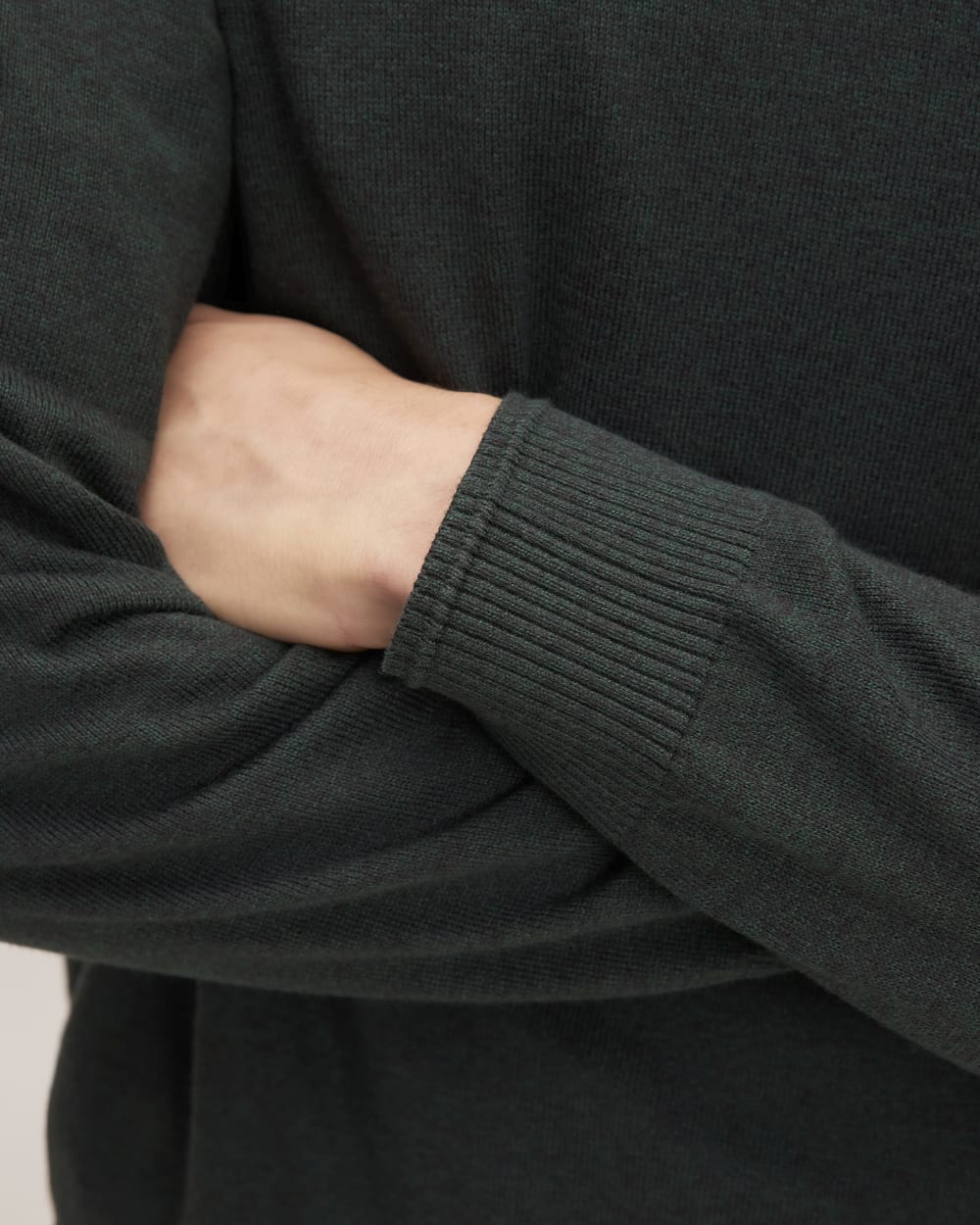 The No-Sweat Sweater | Uniform | Scarab / Black Twist