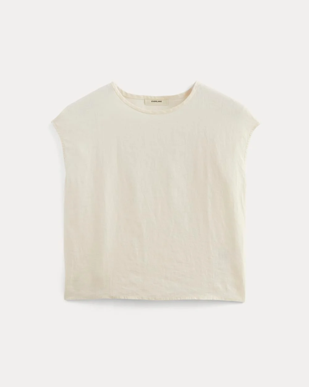 The Muscle Top in Linen | Bone