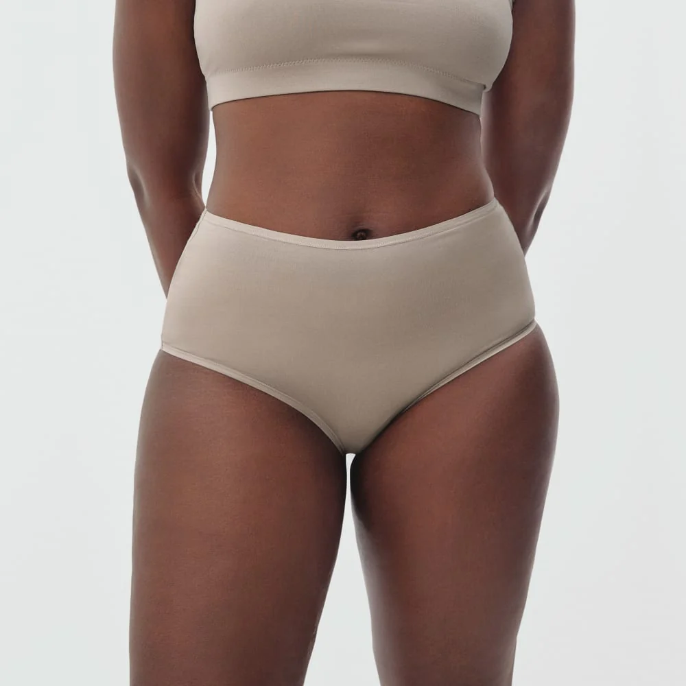 The Cotton High-Rise Hipster | Burnt Sugar