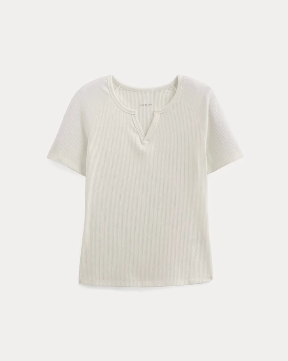 The Shimmy V-Neck Top | Bone