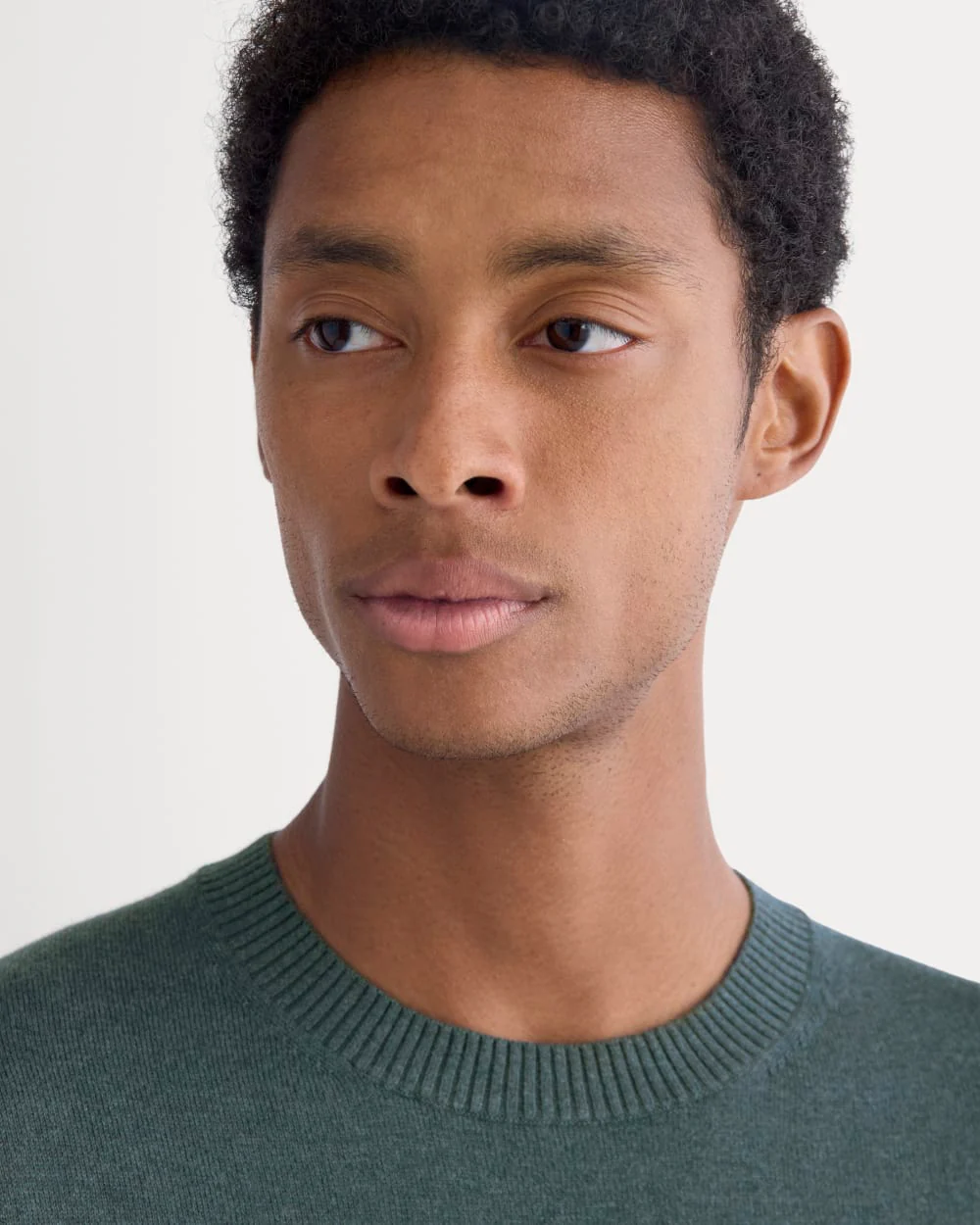 The No-Sweat Sweater | Uniform | Heather Midnight Navy