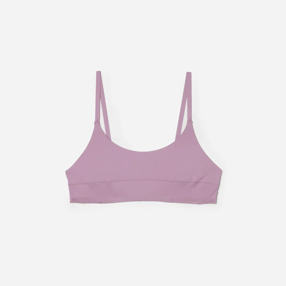 The Scoop-Neck Bikini Top | Lilac