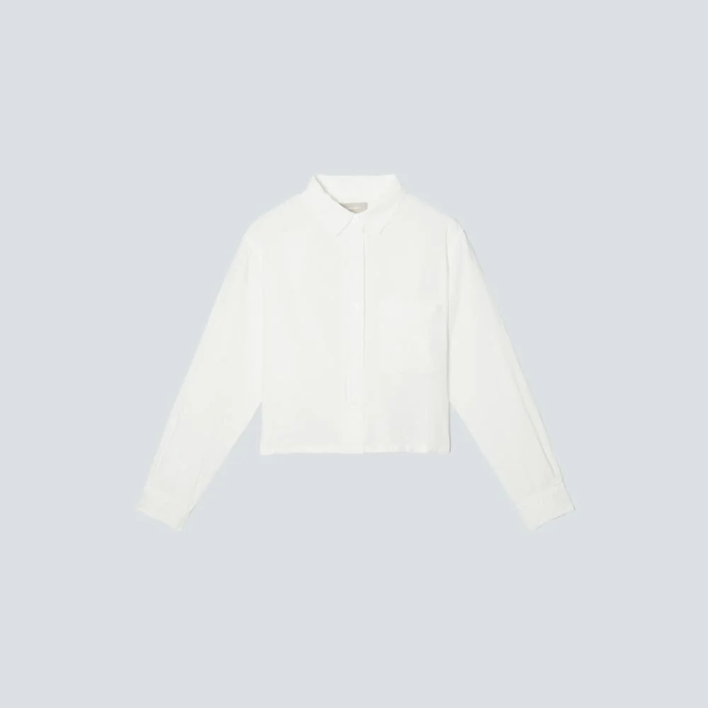 The Linen Way Short Shirt | White