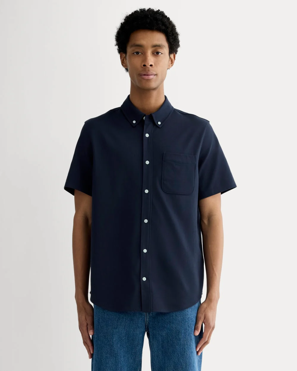The Startup Short-Sleeve Shirt | Navy