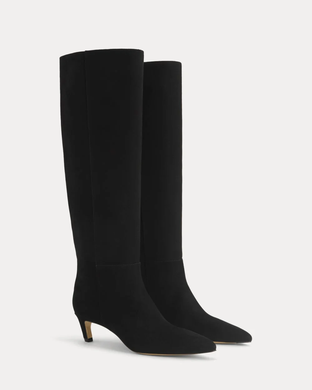 Studio Knee-High Boot | Black Suede