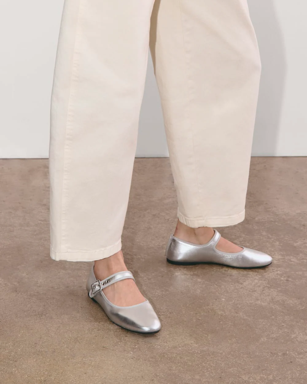 The Day Buckle Mary Jane | Silver