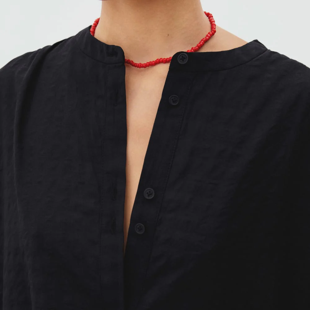 The Caftan Dress | Black Check