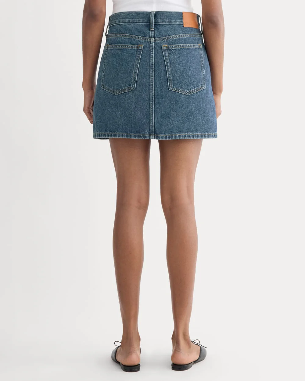 The Denim Mini Skirt | Deep Atlantic