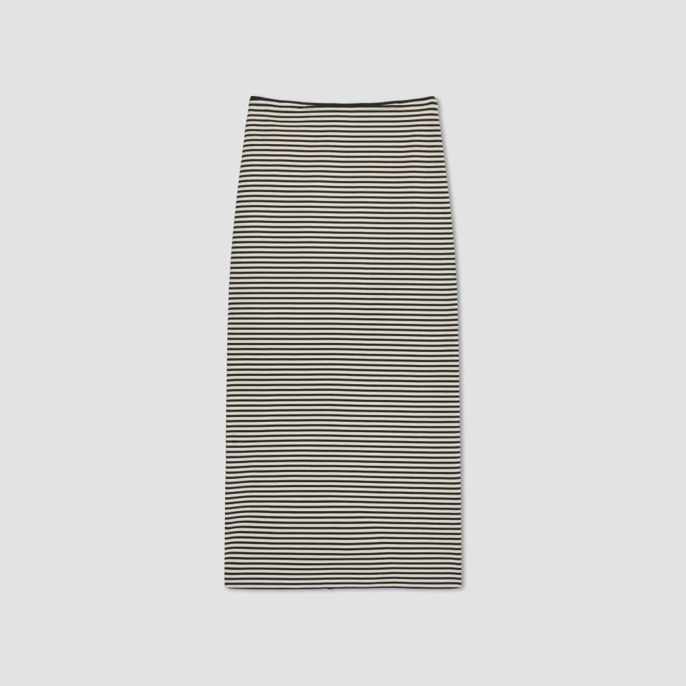 The Dream Maxi Skirt | Parchment / Black