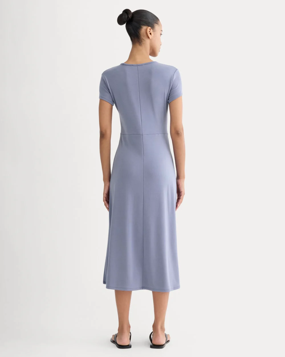 Midi Tee Dress in Butterknit | Blue Dusk