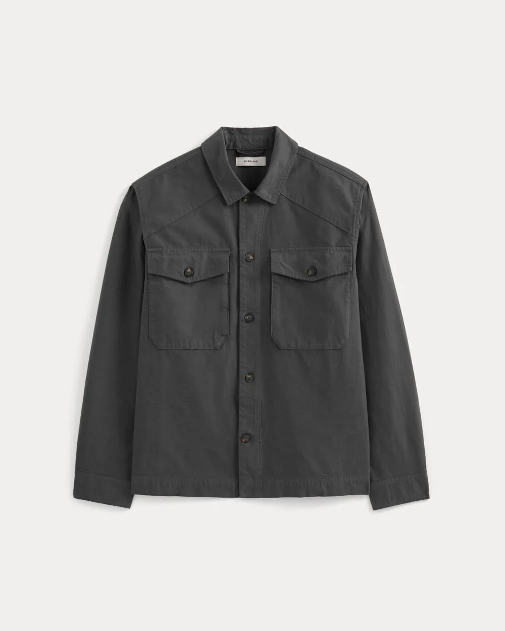 Utility Shirt Jacket | Washed Black
