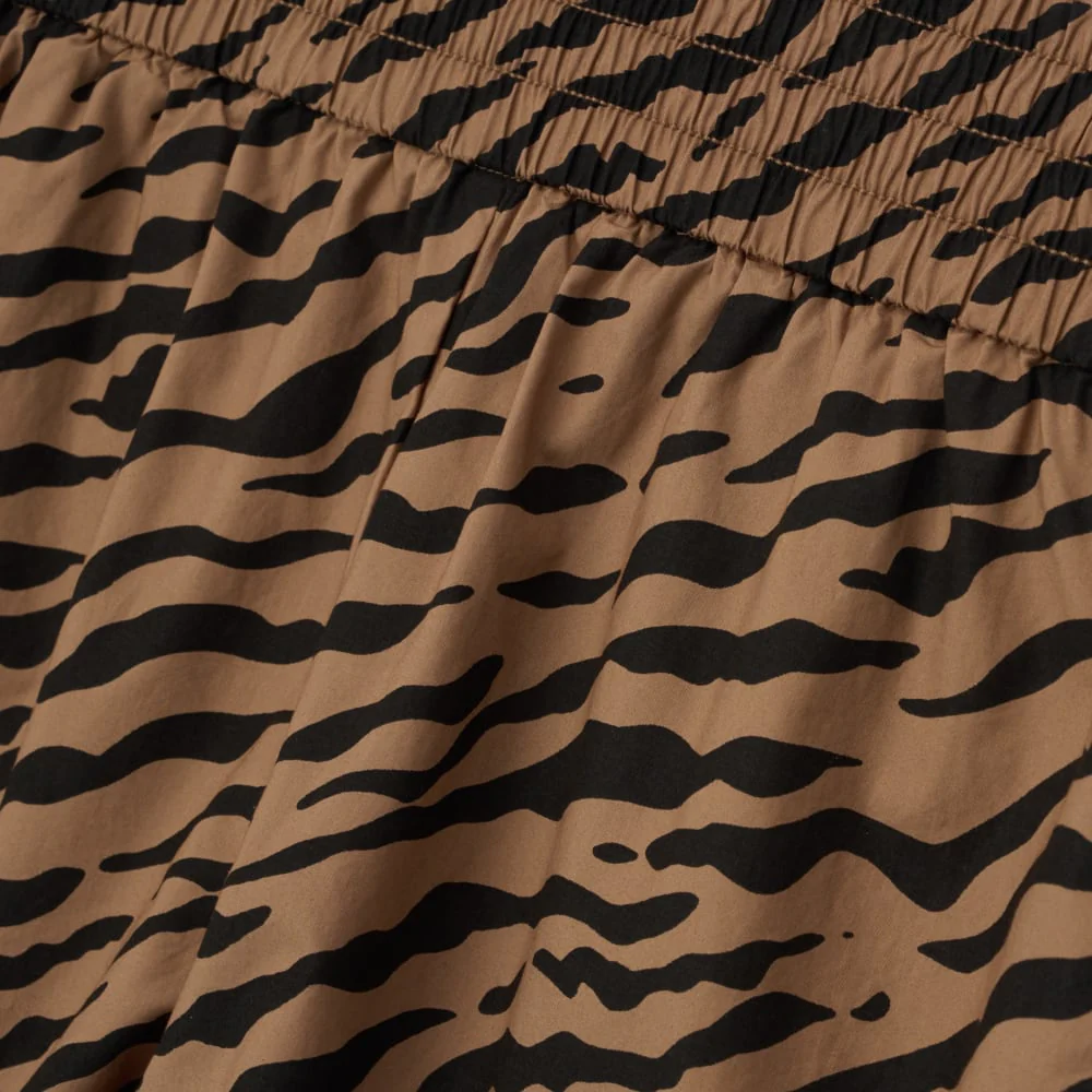 The Poplin Boxer Short | Tiger Stripe Toasted Coconut