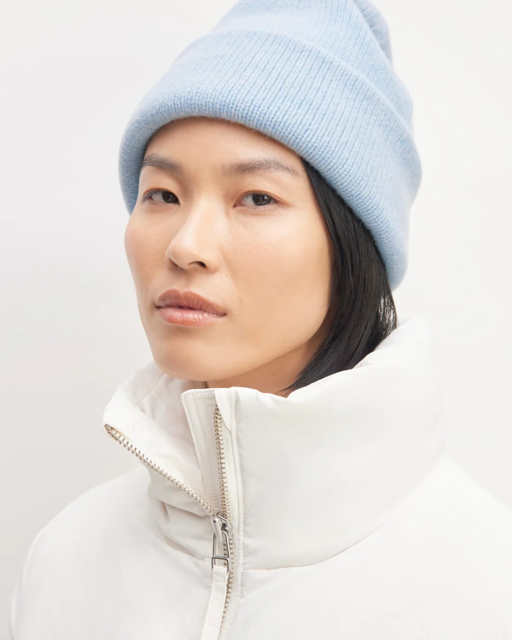 The Good Merino Wool Beanie  | Chambray Blue