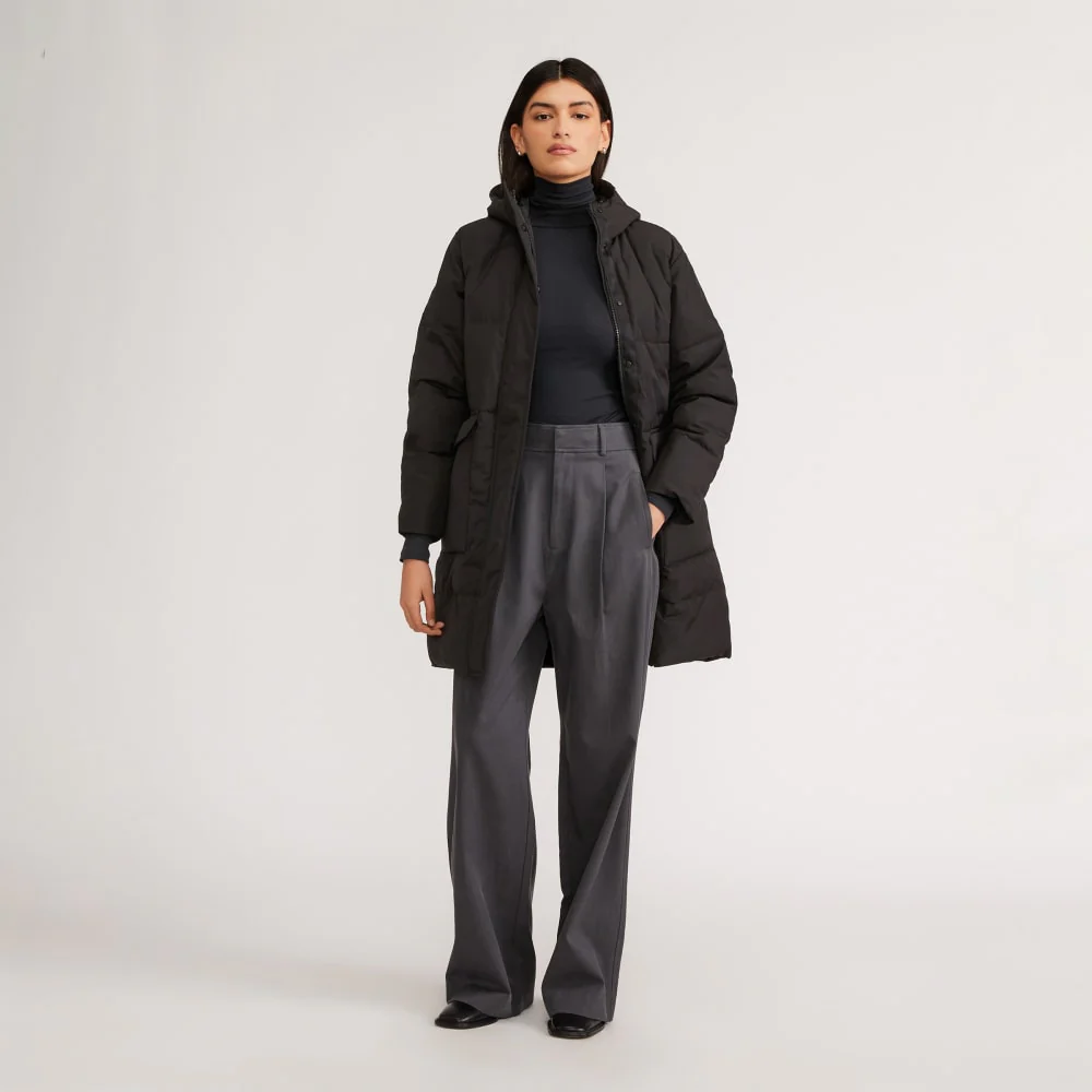 The Long Puffer | Black