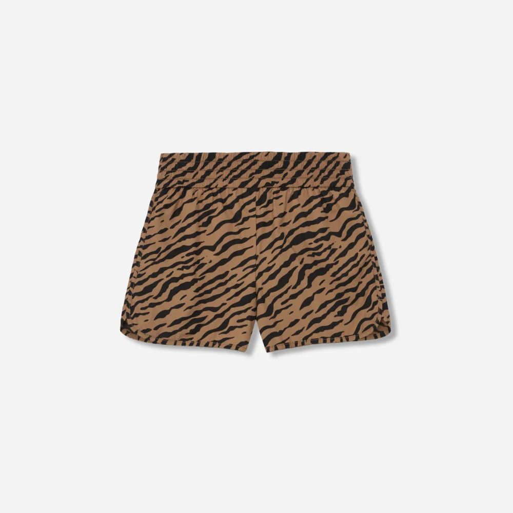 The Poplin Boxer Short | Tiger Stripe Toasted Coconut