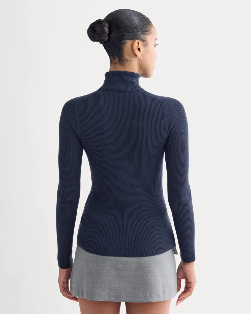 The Turtleneck in Ultrasoft Merino | Rich Navy
