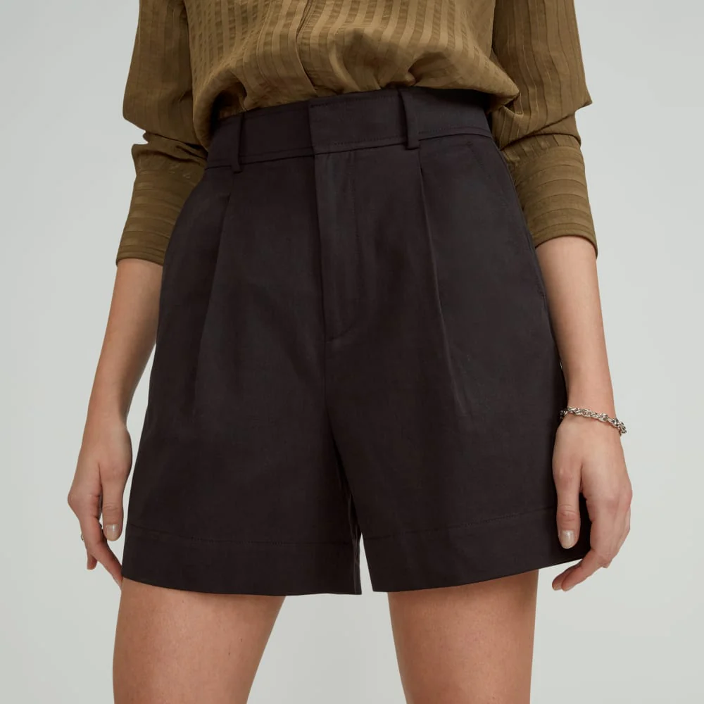 The Draper Short in Buttersmooth | Black