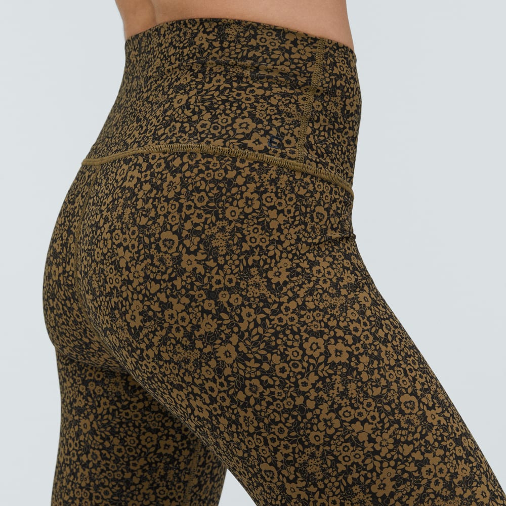 The Perform Legging® | Black / Breen Floral | Regular