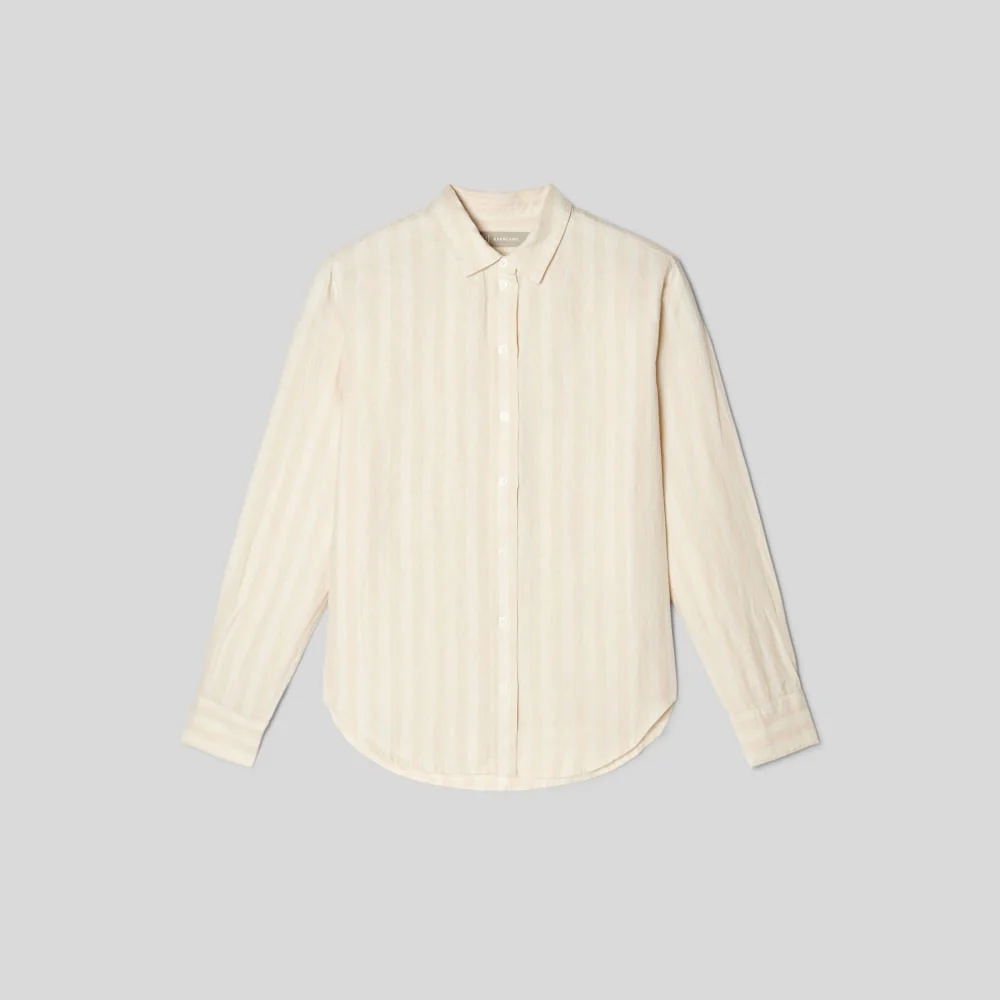 The Must-Have Shirt in Linen | Brazilian Sand / Canvas Tan