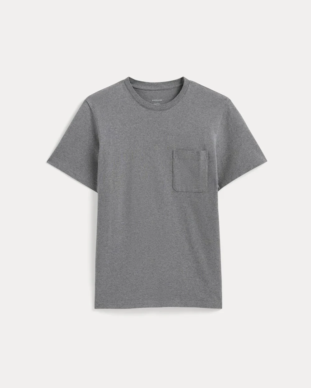 The Premium-Weight Pocket Tee | Uniform | Mid Heathered Grey