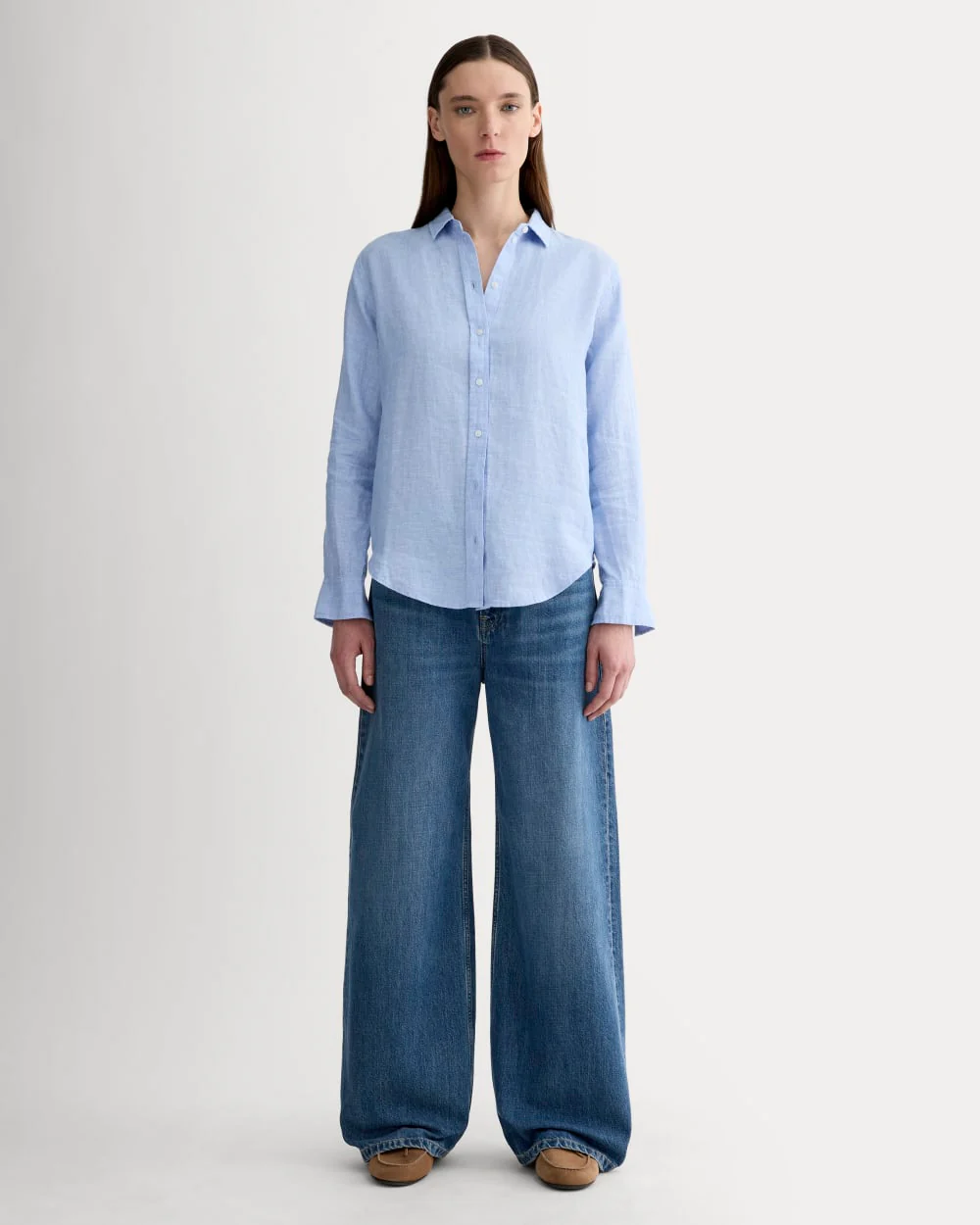 The Must-Have Shirt in Linen | Light Blue