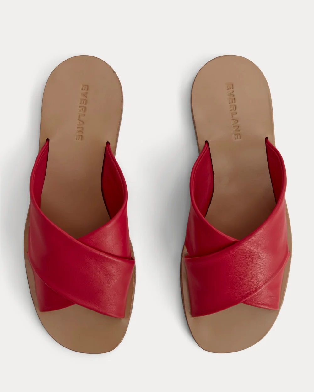 The Day Crossover Sandal | Classic Red
