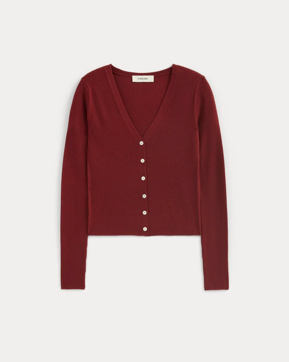 The Cardigan in Ultrasoft Merino | Merlot