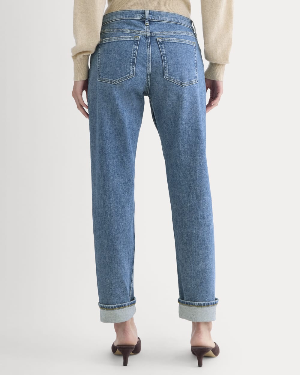 Selvedge Straight Jean | Mid Indigo Wash