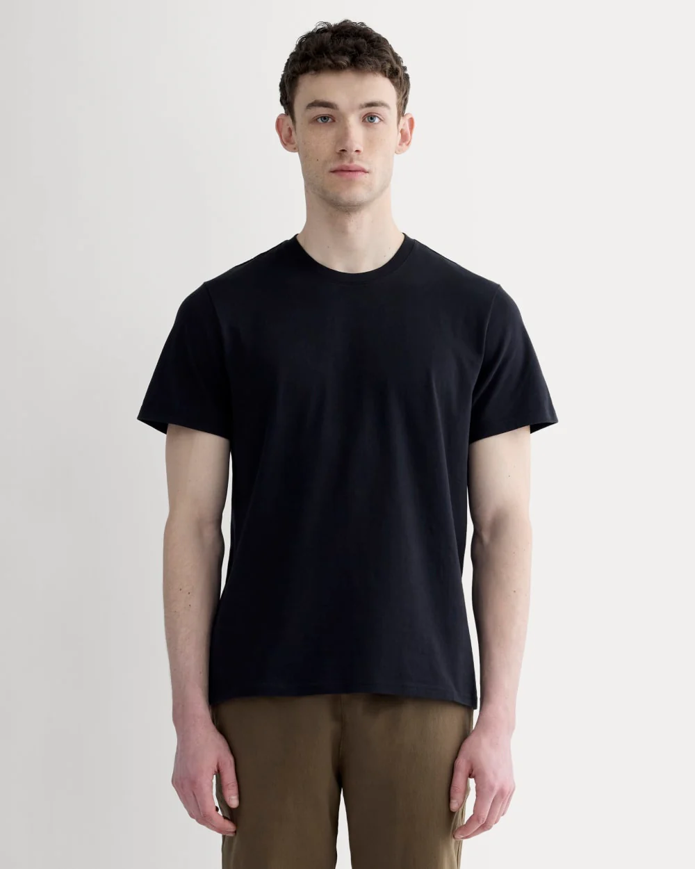 The Premium-Weight Crew | Uniform | Black