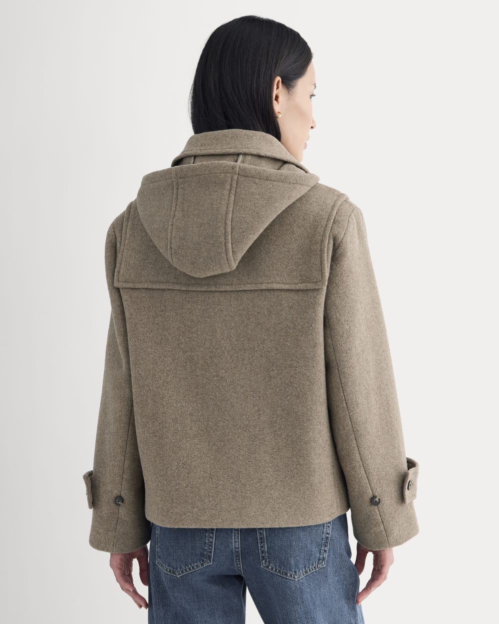 The ReWool Duffle Coat | Heather Taupe