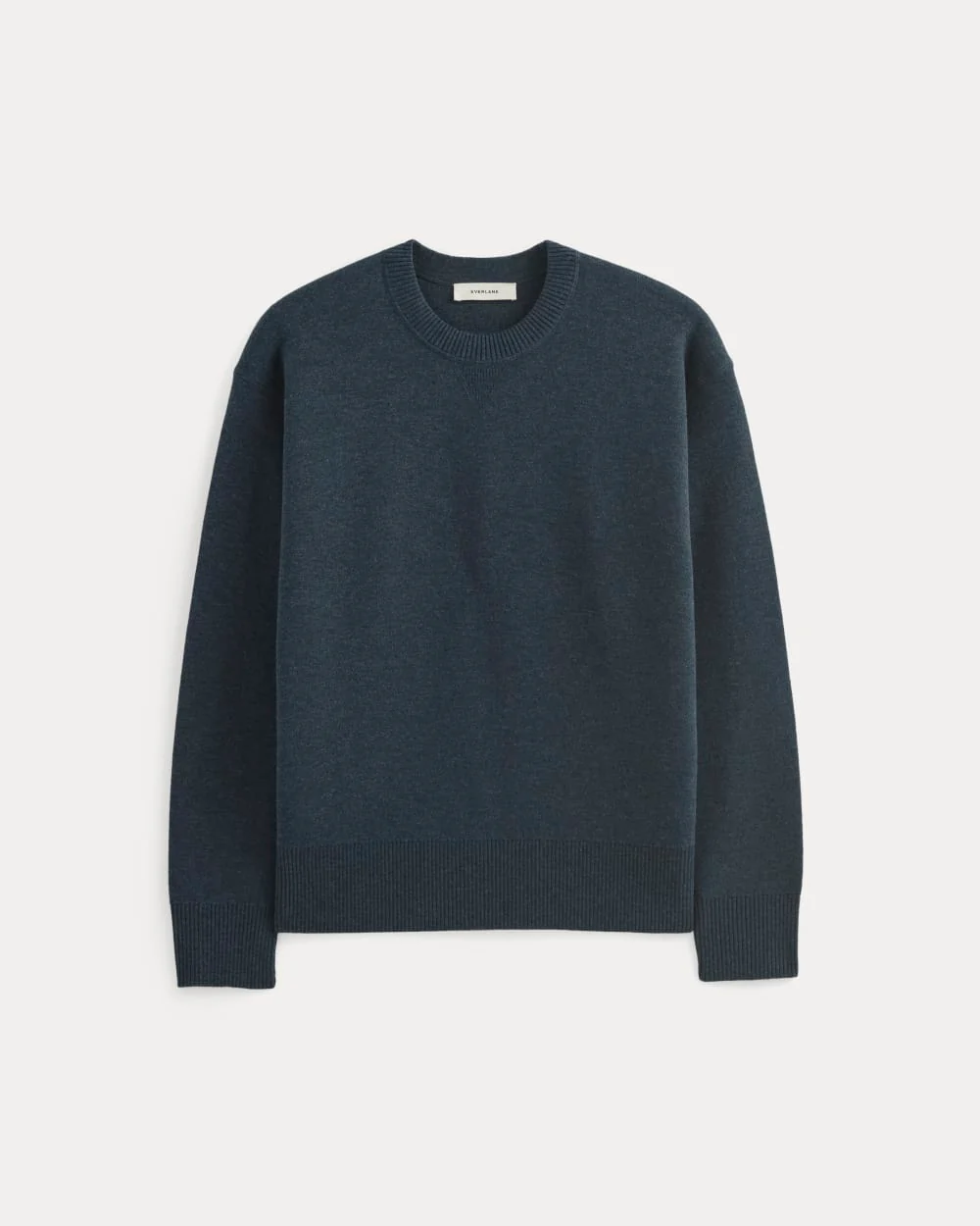 Luxe Merino Double-Knit Sweater | Indigo