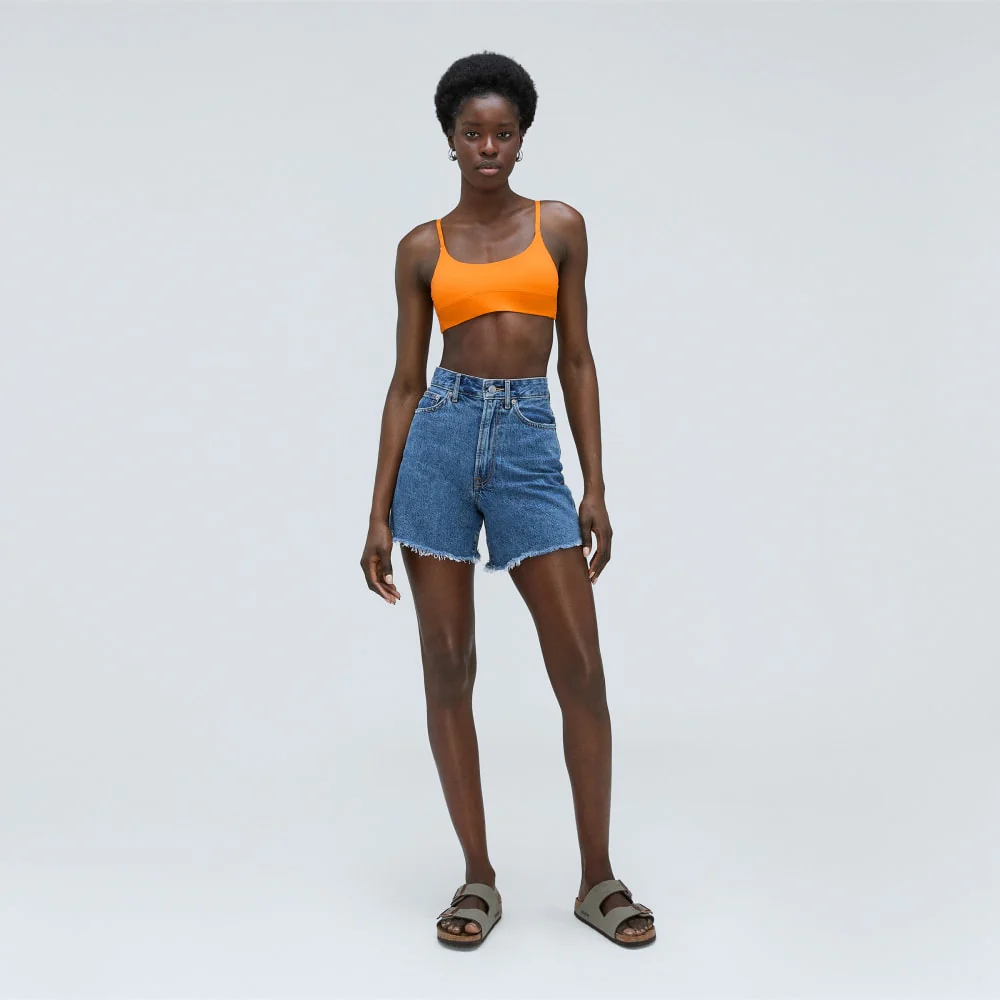 The Scoop-Neck Bikini Top | Turmeric