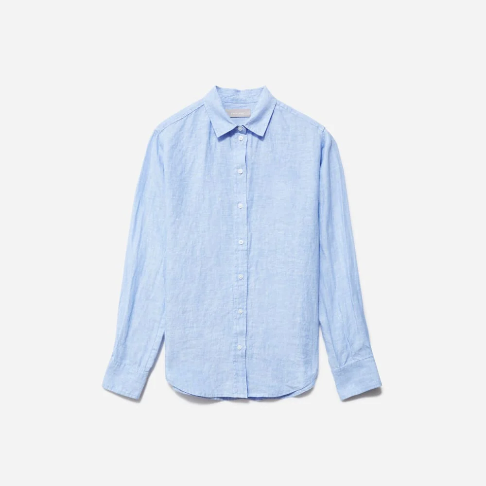 The Must-Have Shirt in Linen | Classic Blue