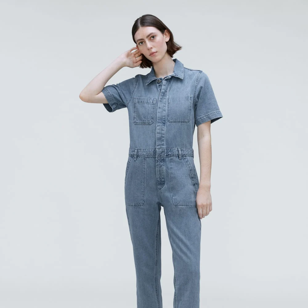 The Supersoft Jean Coverall | Shallow Water