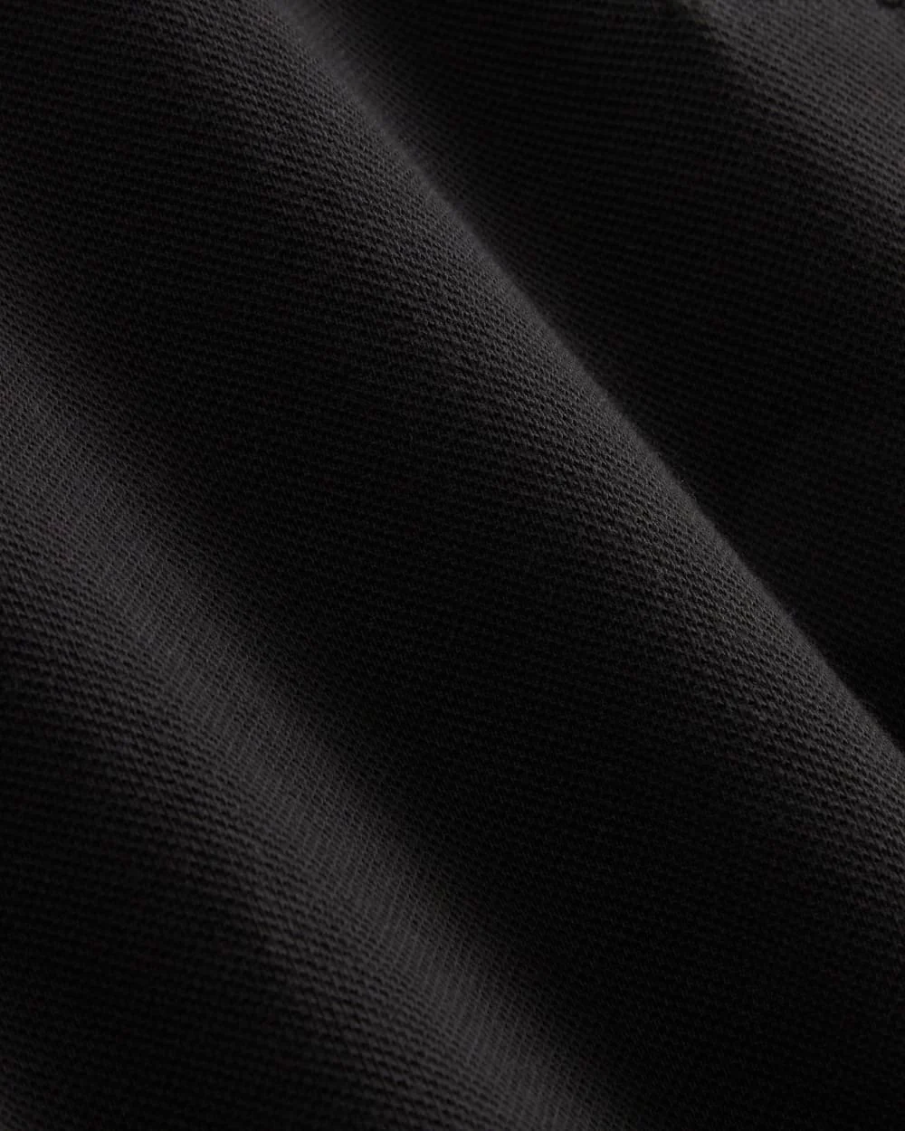 The Pique Polo | Black