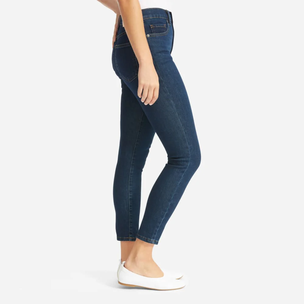 The Authentic Stretch High-Rise Skinny | Dark Blue Wash | 26.5 Inseam