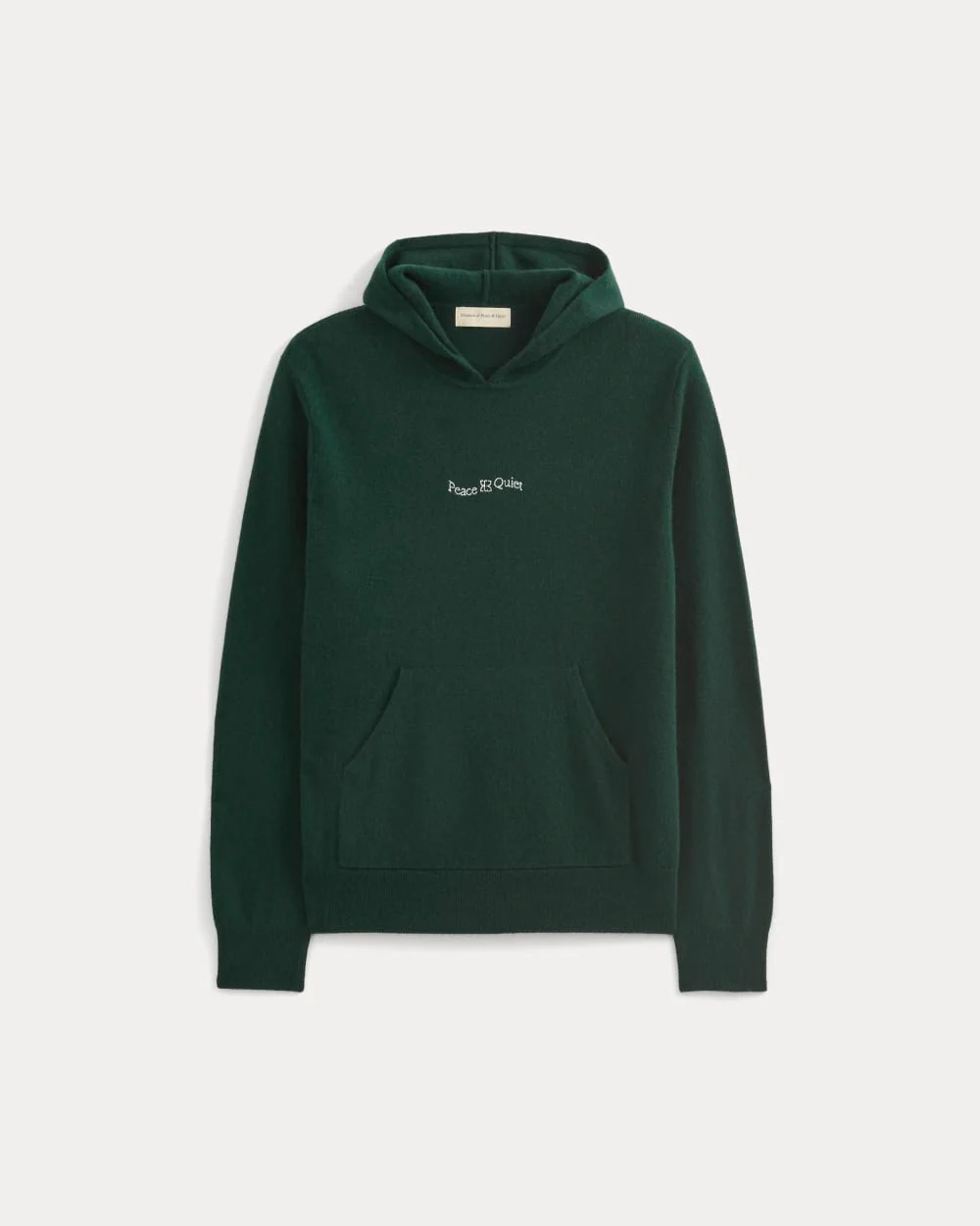 Everlane x Peace & Quiet Cashmere Hoodie | Pine