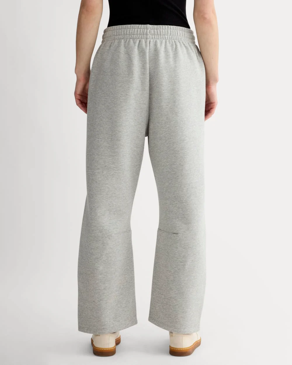 Luxe Fleece Barrel Sweatpant | Heathered Grey