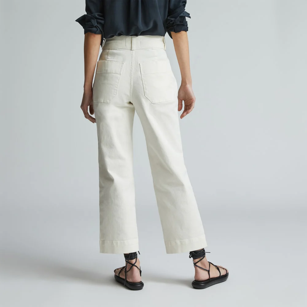The Organic Straight-Leg Pant | Bone
