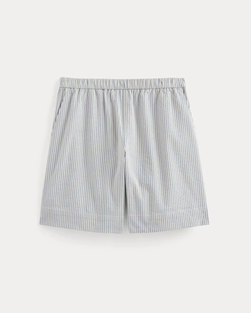 The Seersucker Pull-On Short | Dutch Blue / Natural