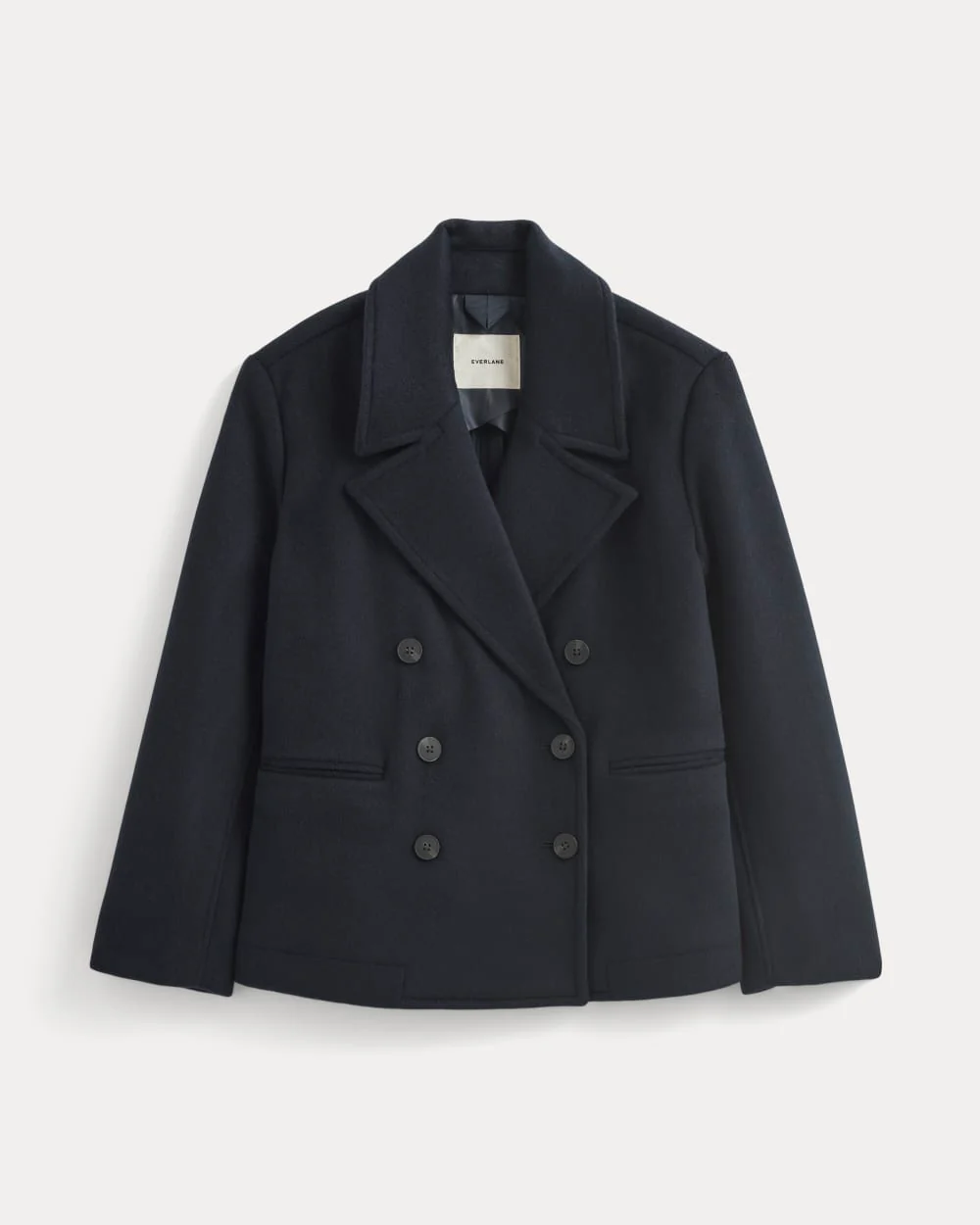 ReWool Short Peacoat | Deep Navy