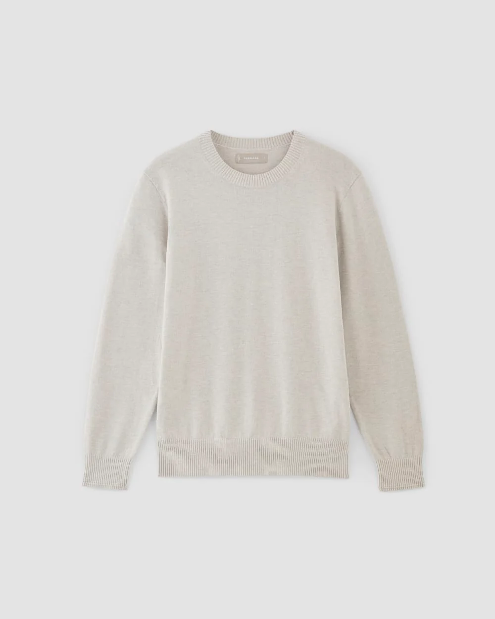 The No-Sweat Sweater | Uniform | Chalk